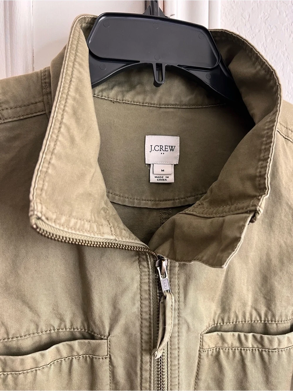 J. Crew Olive Utility Jacket